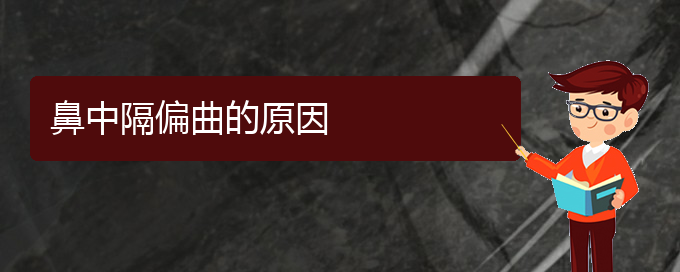(貴陽治療鼻中隔偏曲哪個(gè)醫(yī)院好)鼻中隔偏曲的原因(圖1)