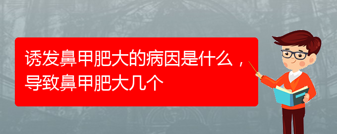 (貴陽鼻科醫(yī)院掛號(hào))誘發(fā)鼻甲肥大的病因是什么，導(dǎo)致鼻甲肥大幾個(gè)(圖1)