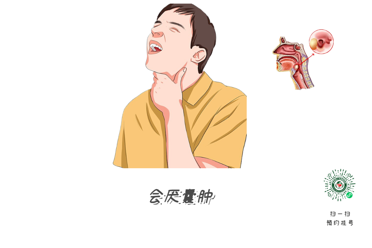 女子吃火鍋后窒息，竟因忽視這個(gè)小囊腫(圖2)
